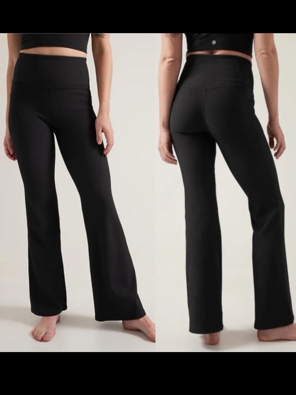 🌱Athleta Salutation Stash Flare Leggings